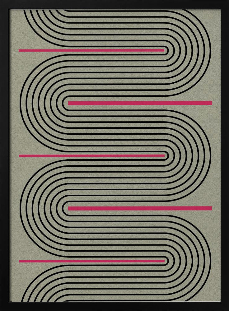 Doolhof met eindeloze bochten | Poster