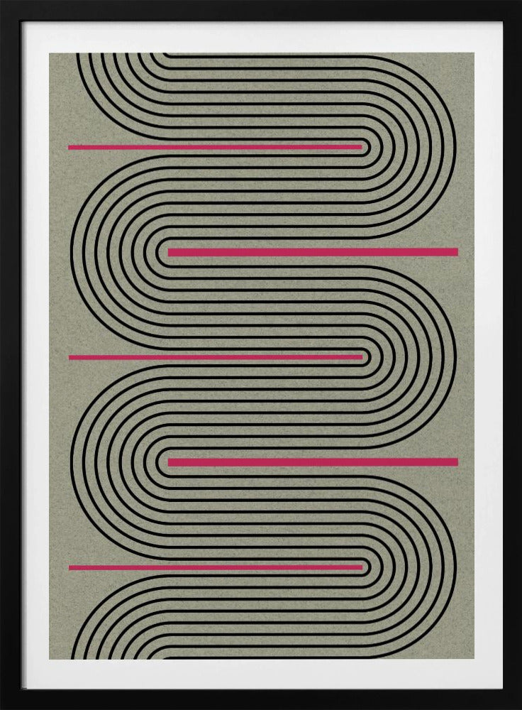 Doolhof met eindeloze bochten | Poster
