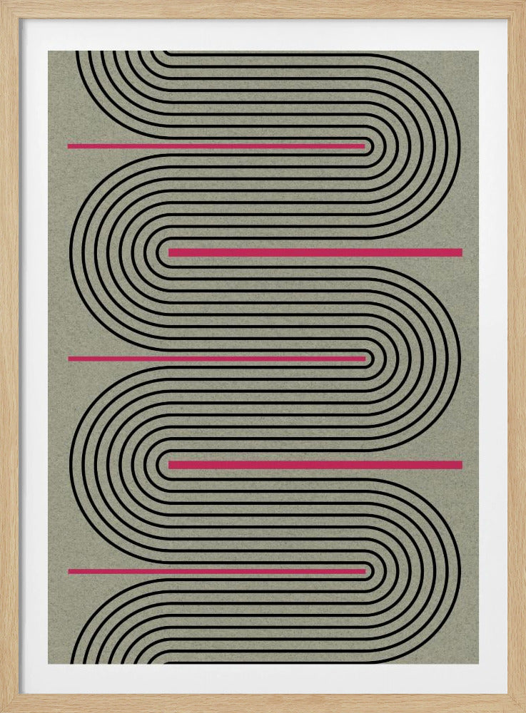 Doolhof met eindeloze bochten | Poster