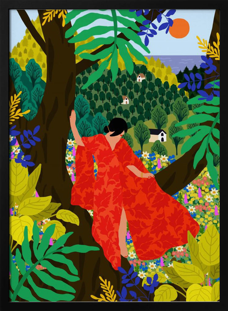 Girl In a Tree | Poster