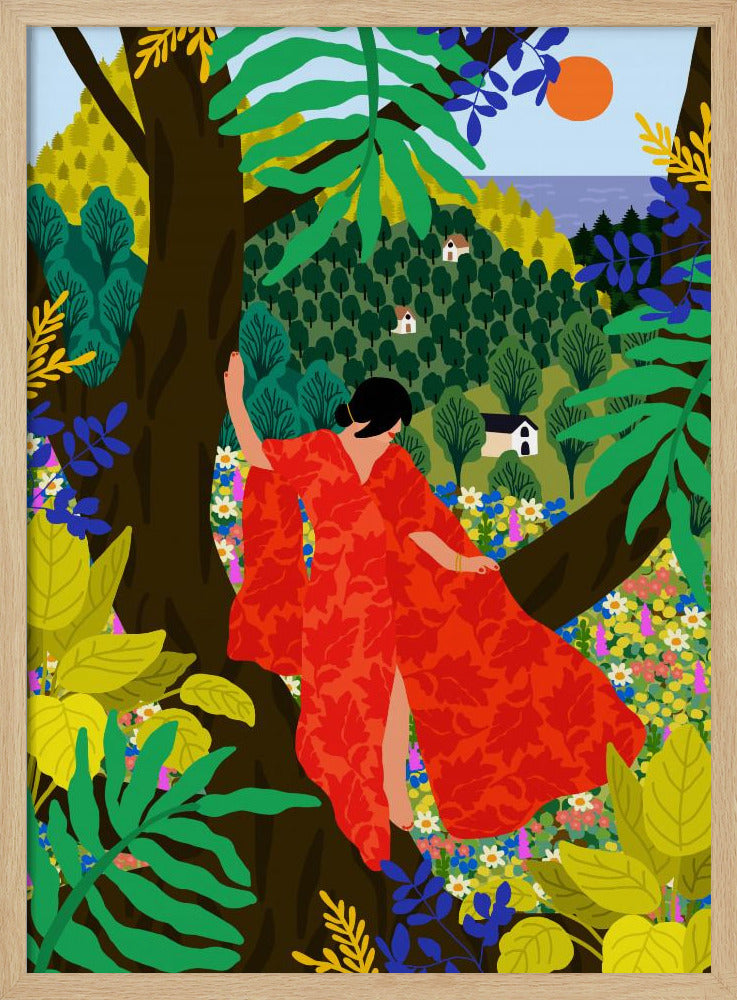 Girl In a Tree | Poster