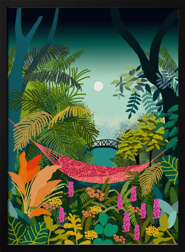 9933x14043 Din 141 Rust in een hangmat.png | Poster