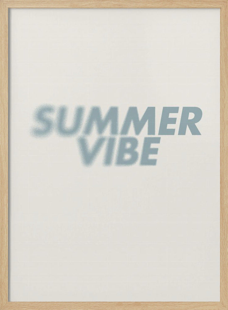 Zonnige Aura | Poster