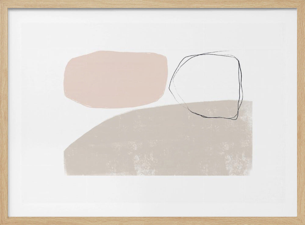 Abstracte geometrische vormen | Poster