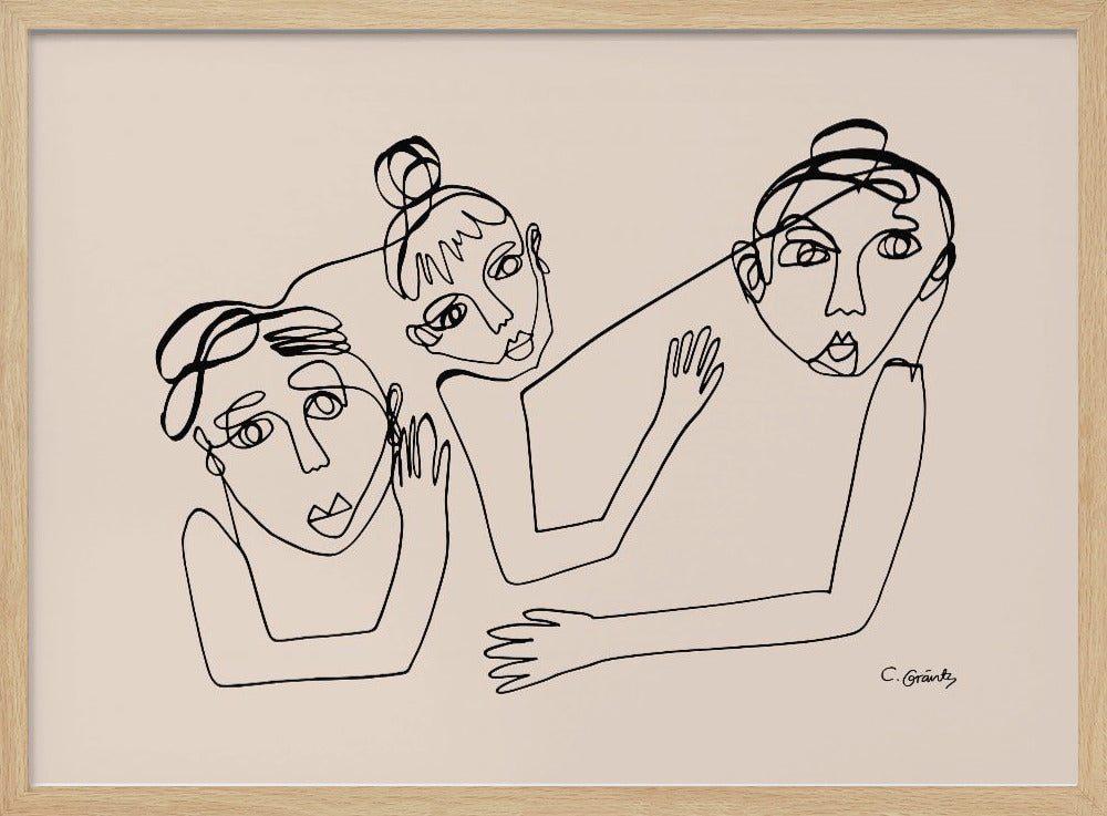 People Beige | Poster