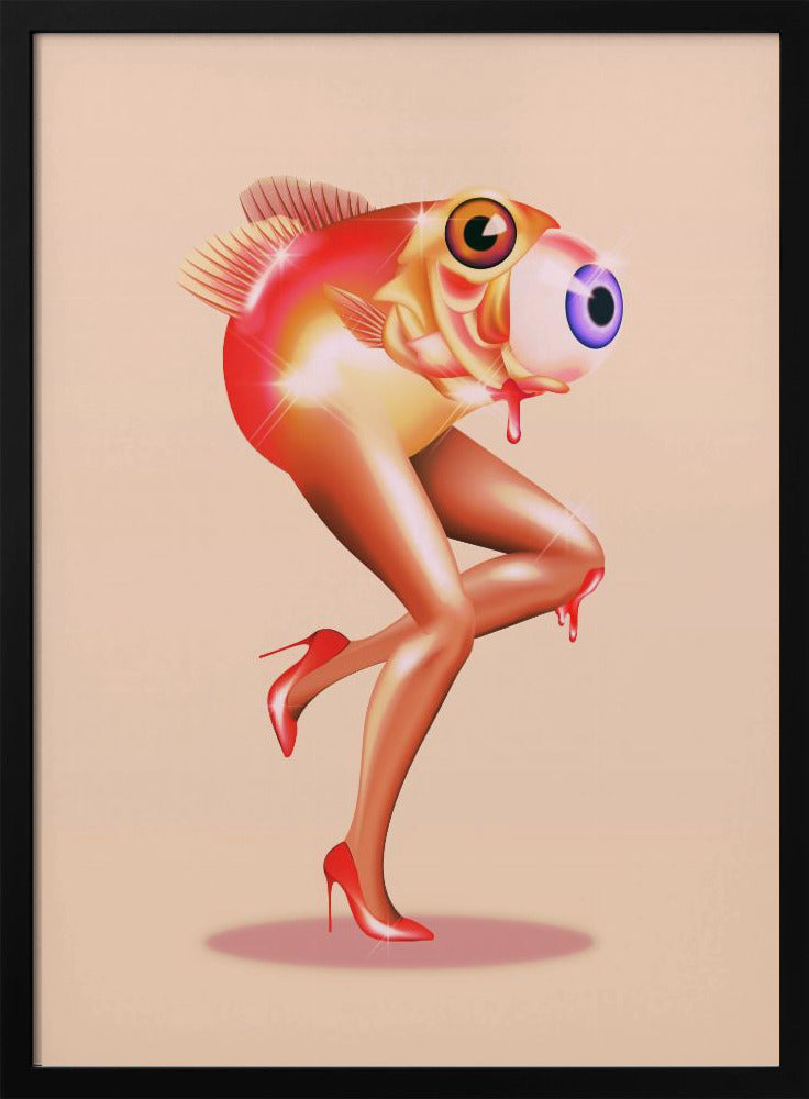 Vis met poten | Poster
