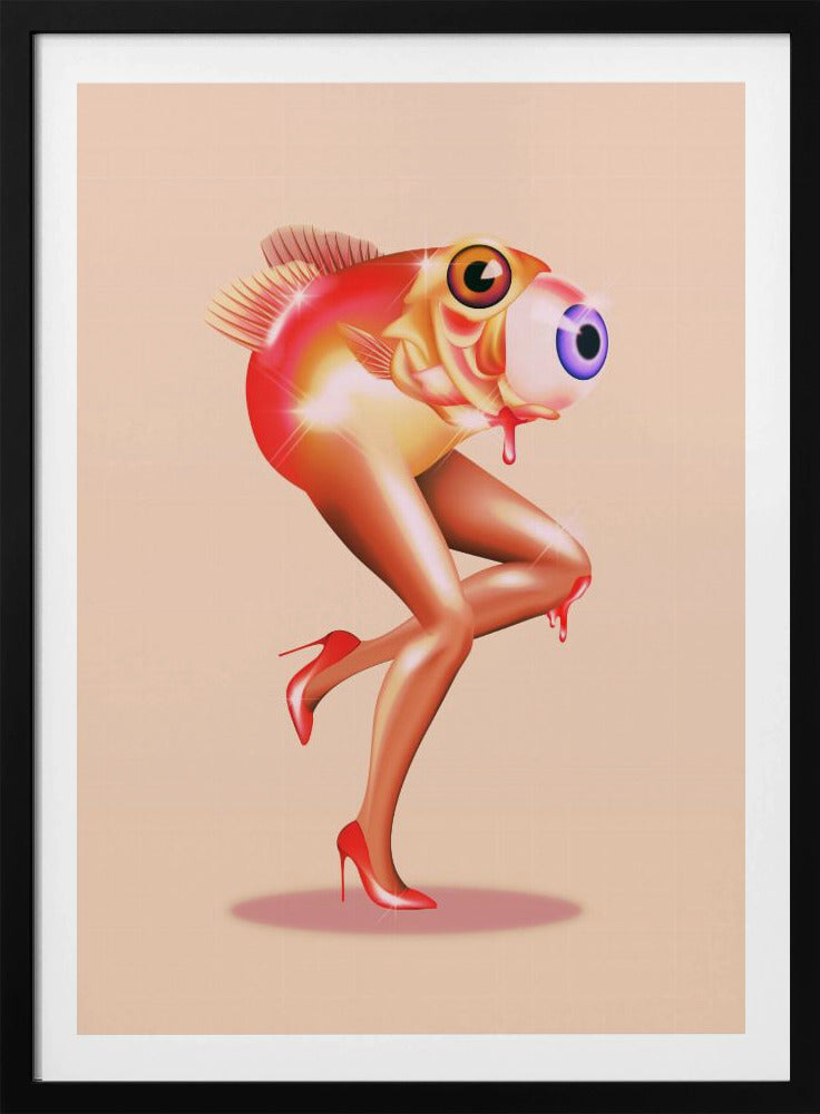 Vis met poten | Poster