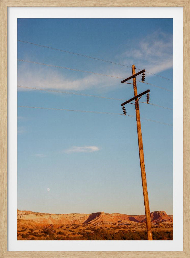 Ghost Ranch Zonsondergang II | Poster