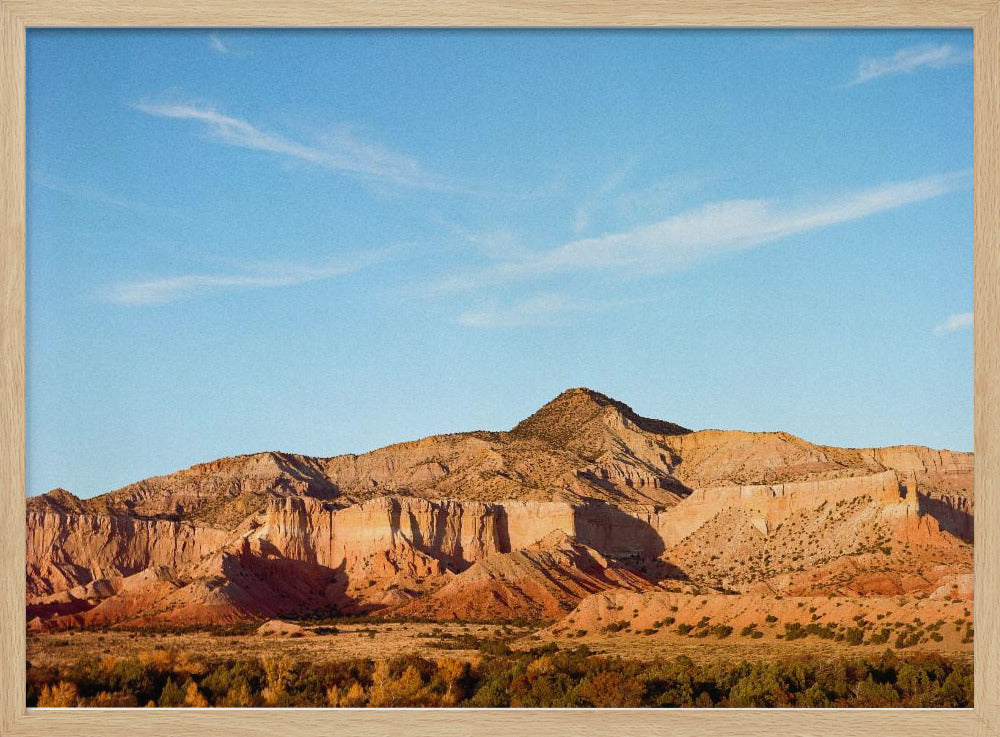 Zonsondergang bij Ghost Ranch | Poster