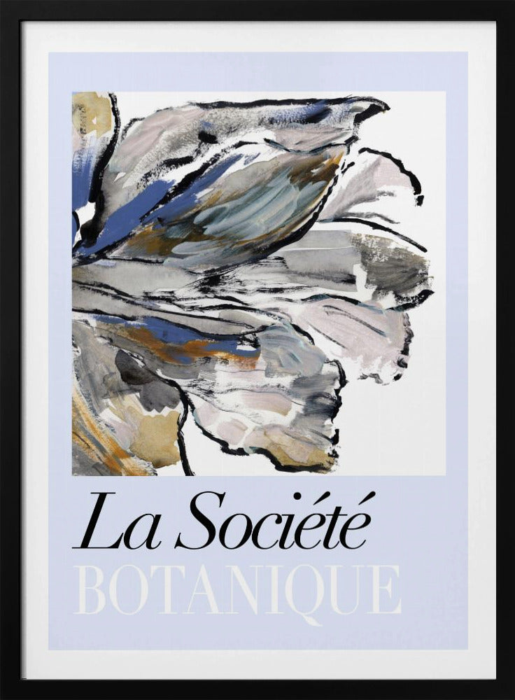 La Société Botanique Blueflower | Poster