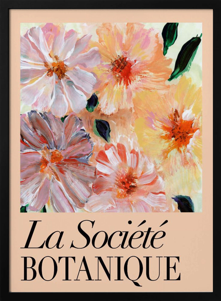 La Société Botanique Perzikbloemen | Poster