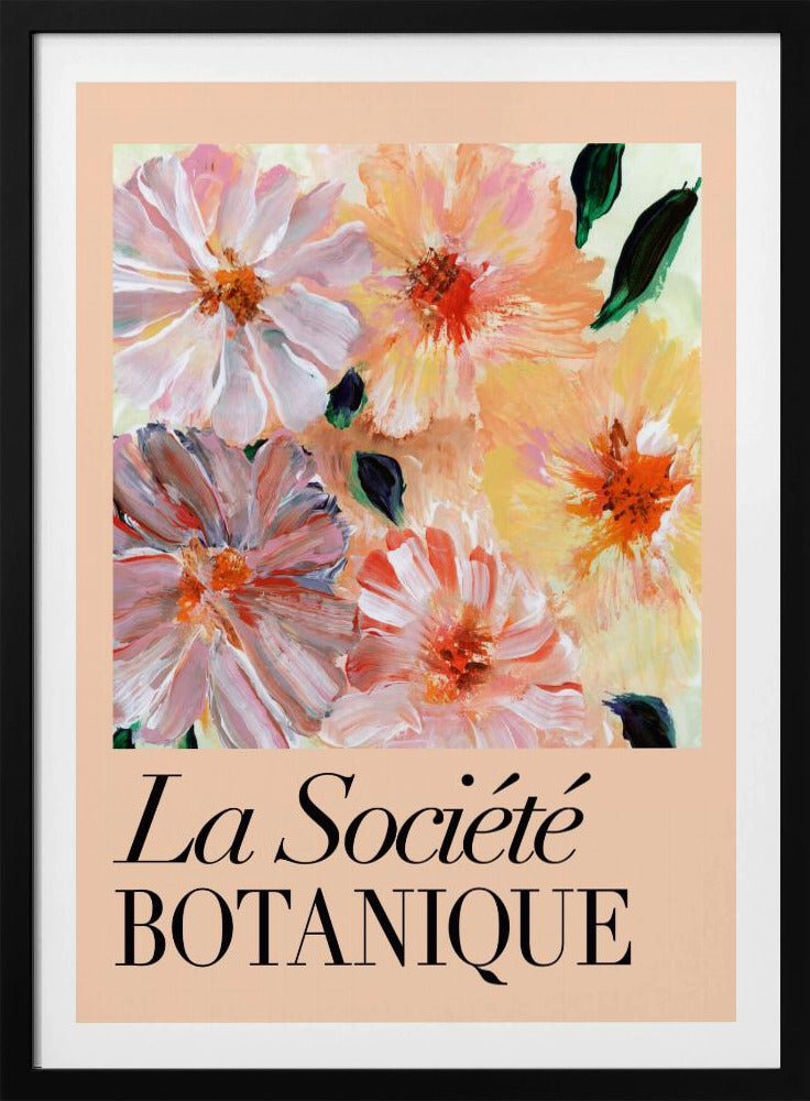 La Société Botanique Perzikbloemen | Poster