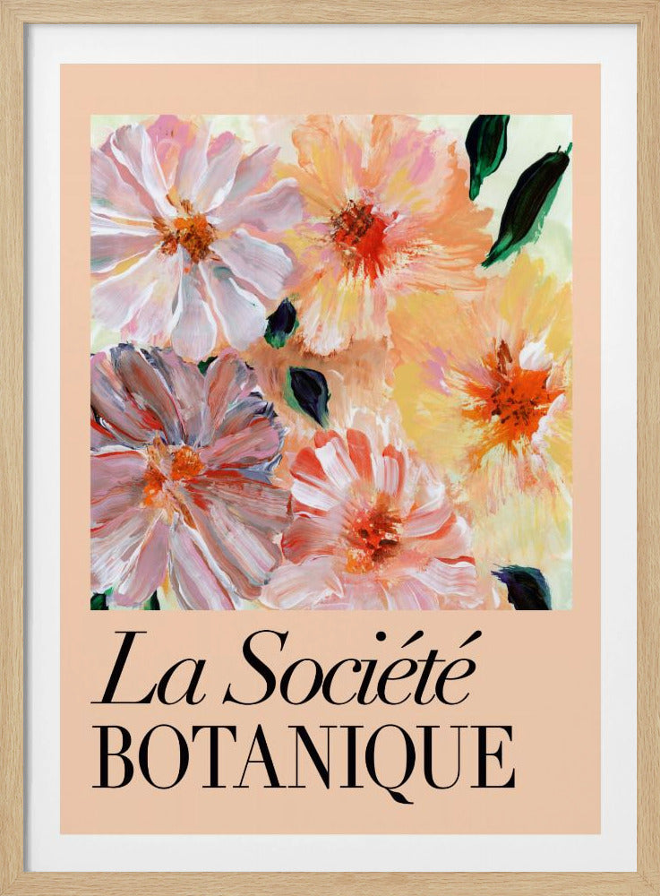 La Société Botanique Perzikbloemen | Poster