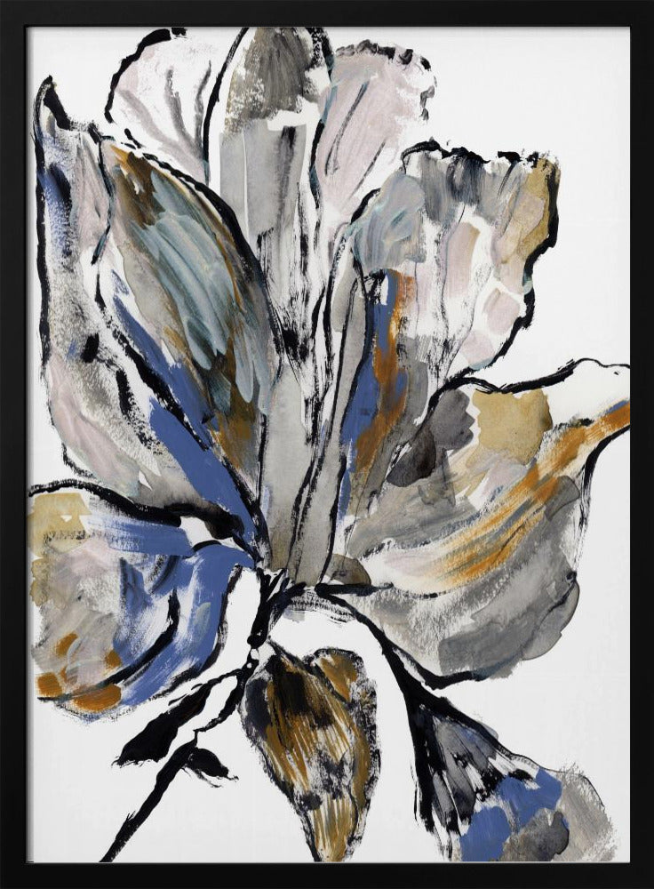 Le Jardin Botanique Blauwe bloem | Poster