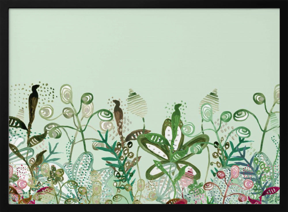 Muurschildering Onder de Zee | Poster