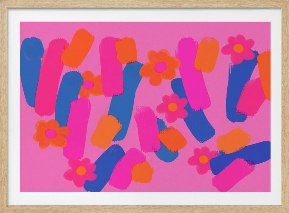 Bloemenborsteldans | Poster
