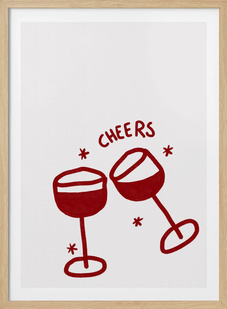 Wijnglasfeest | Poster