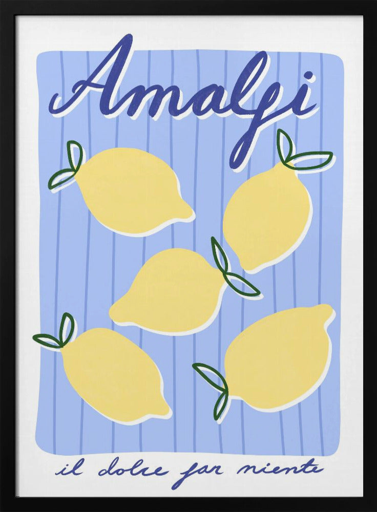Citroengeluk Amalfi | Poster