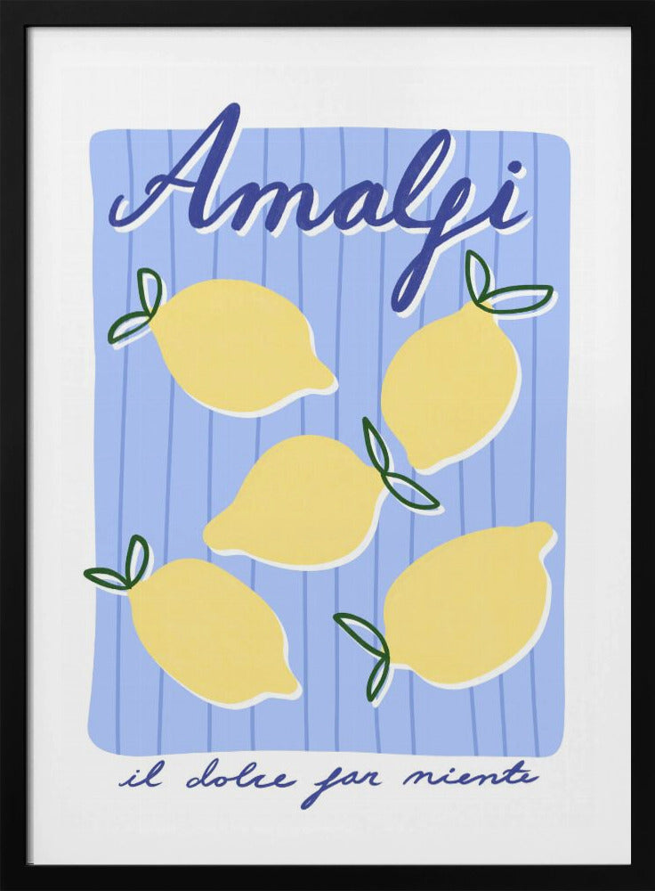 Citroengeluk Amalfi | Poster