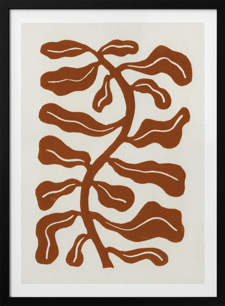 Wind Kissed Plant / Zadelbruin | Poster