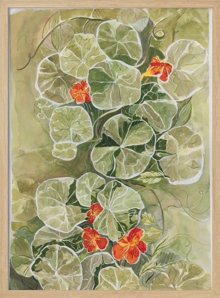 Oost-Indische kers wandtapijt | Poster