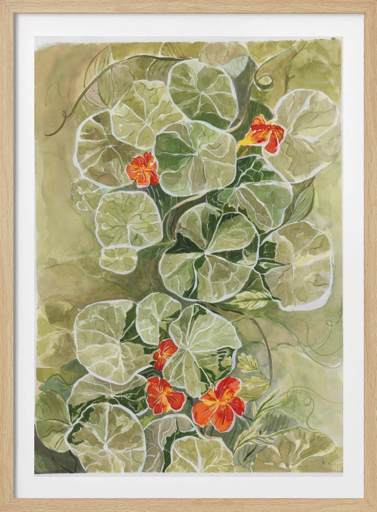 Oost-Indische kers wandtapijt | Poster