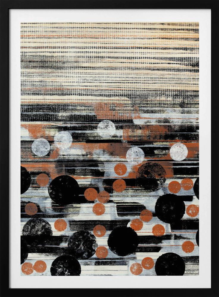 Ritmisch Dotscape | Poster