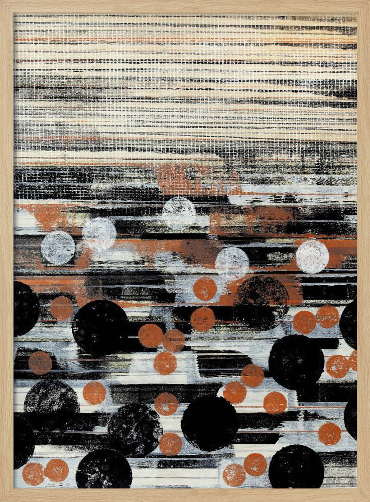 Ritmisch Dotscape | Poster