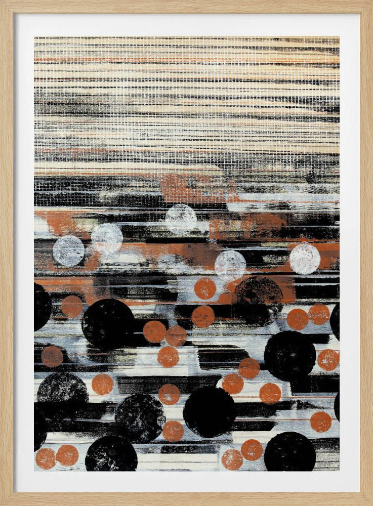 Ritmisch Dotscape | Poster