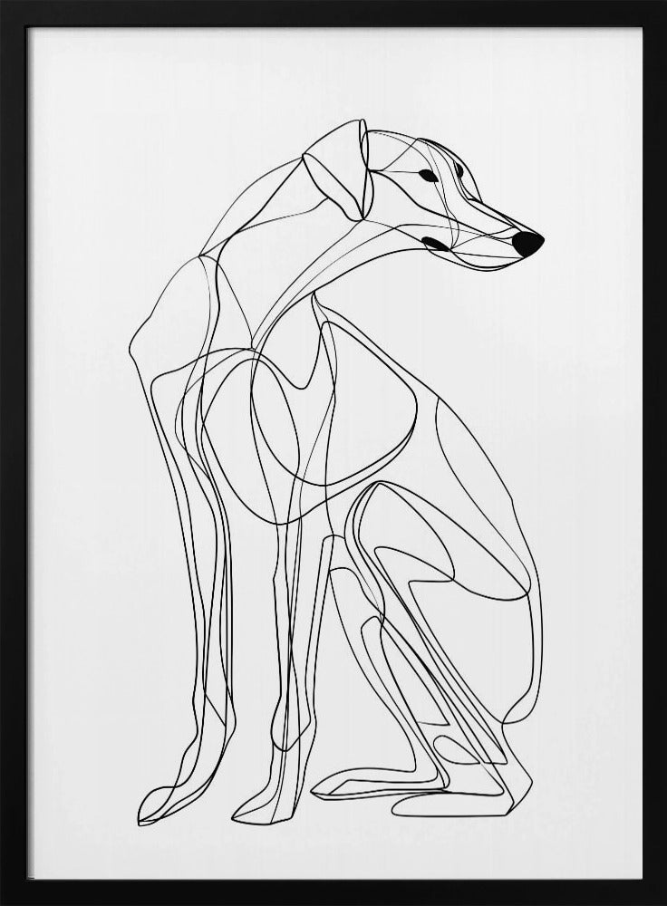 Lijnhond | Poster
