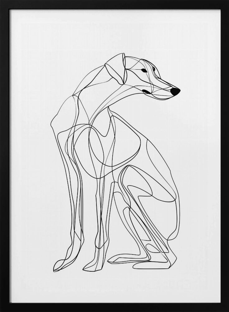 Lijnhond | Poster