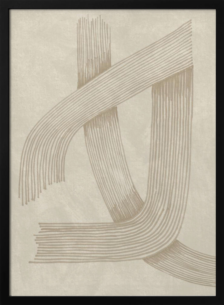 Abstracte geavanceerde lijn 01 | Poster