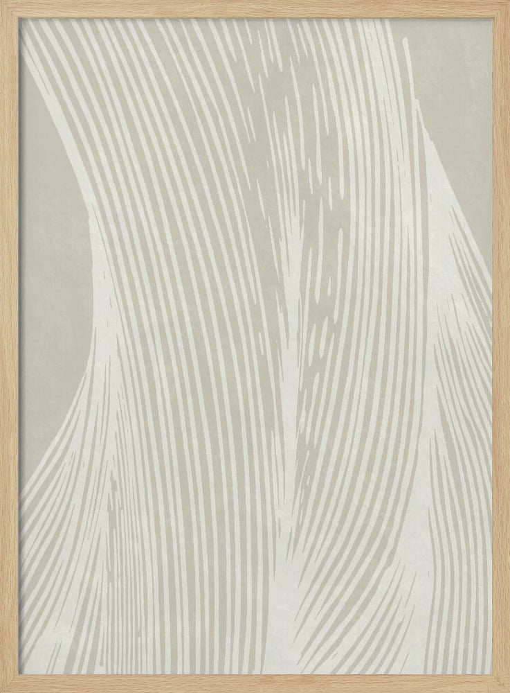 Abstracte handgetekende lijn 04 | Poster