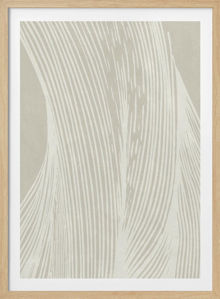 Abstracte handgetekende lijn 04 | Poster