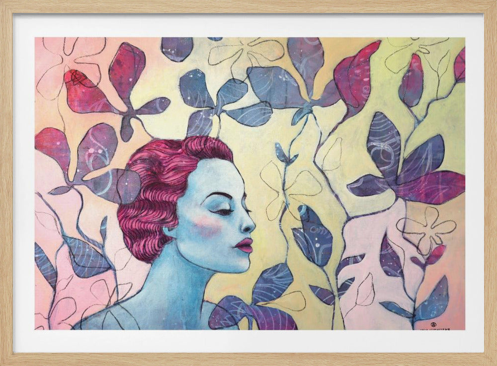 Retro lady 3 | Poster