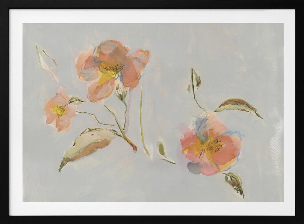 Botanical Antique flowers 02 | Poster