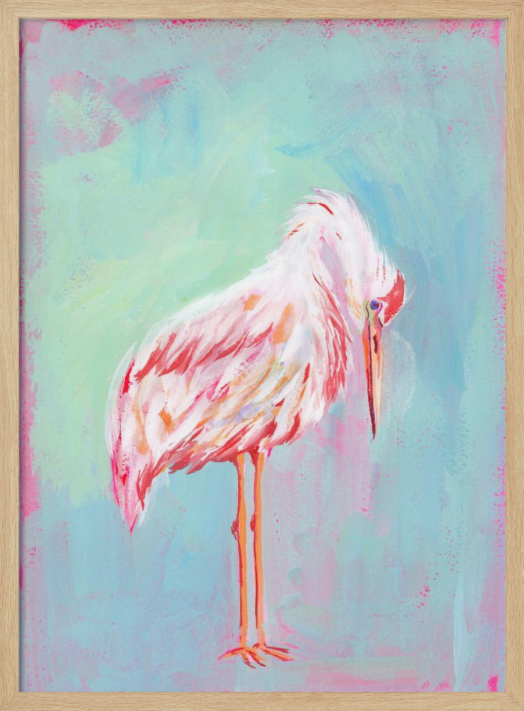 Sierlijke blos | Poster