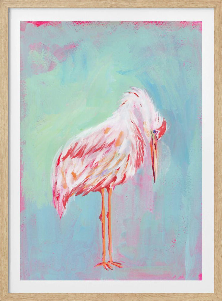 Sierlijke blos | Poster