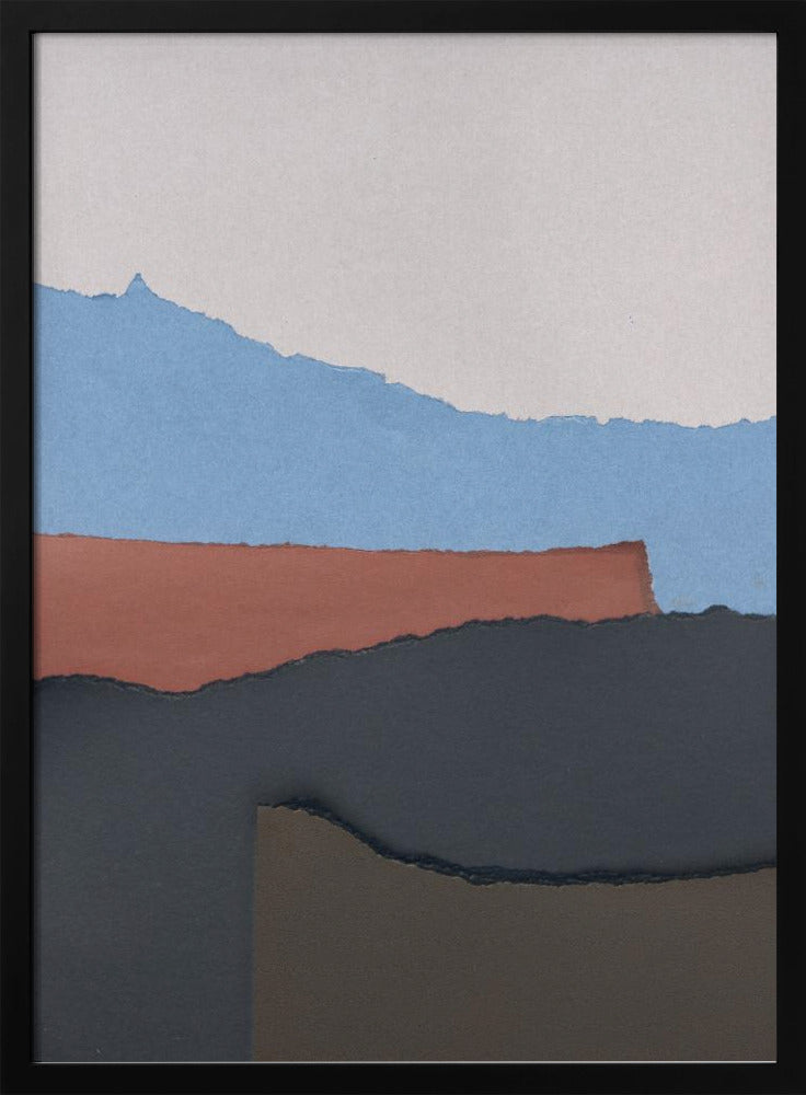 Gescheurd papier 8 | Poster