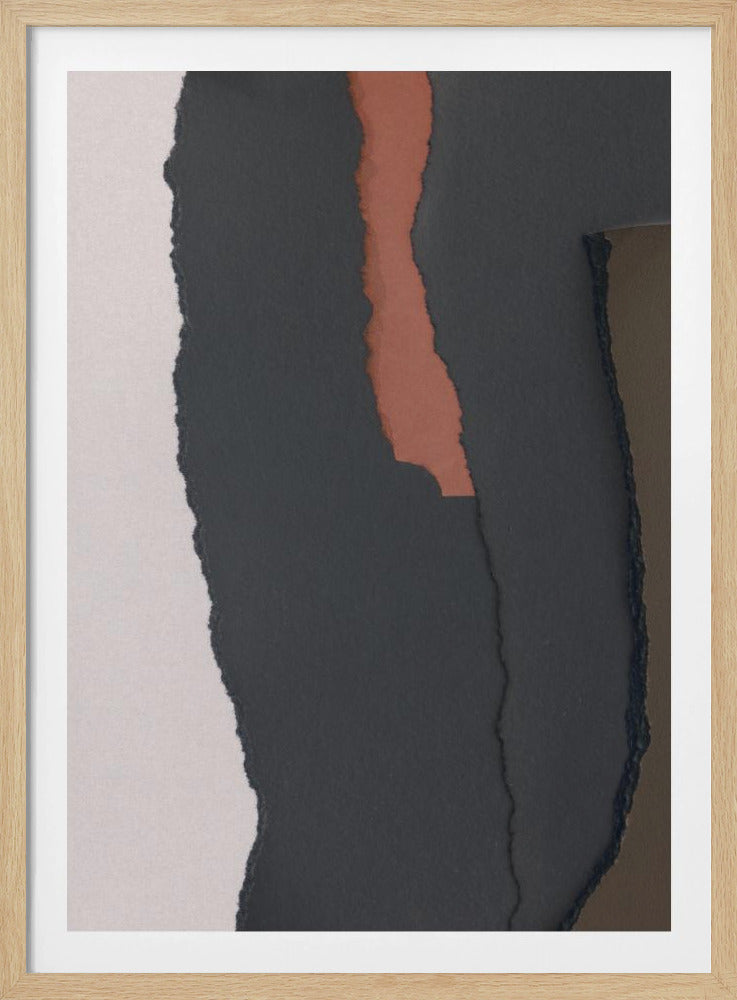 Gescheurd papier 10 | Poster