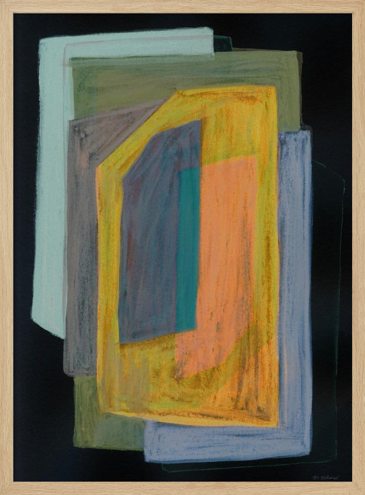 Chalk and Shapes 2 | Poster