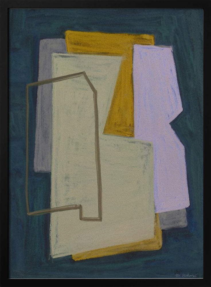Chalk and Shapes 1 | Poster