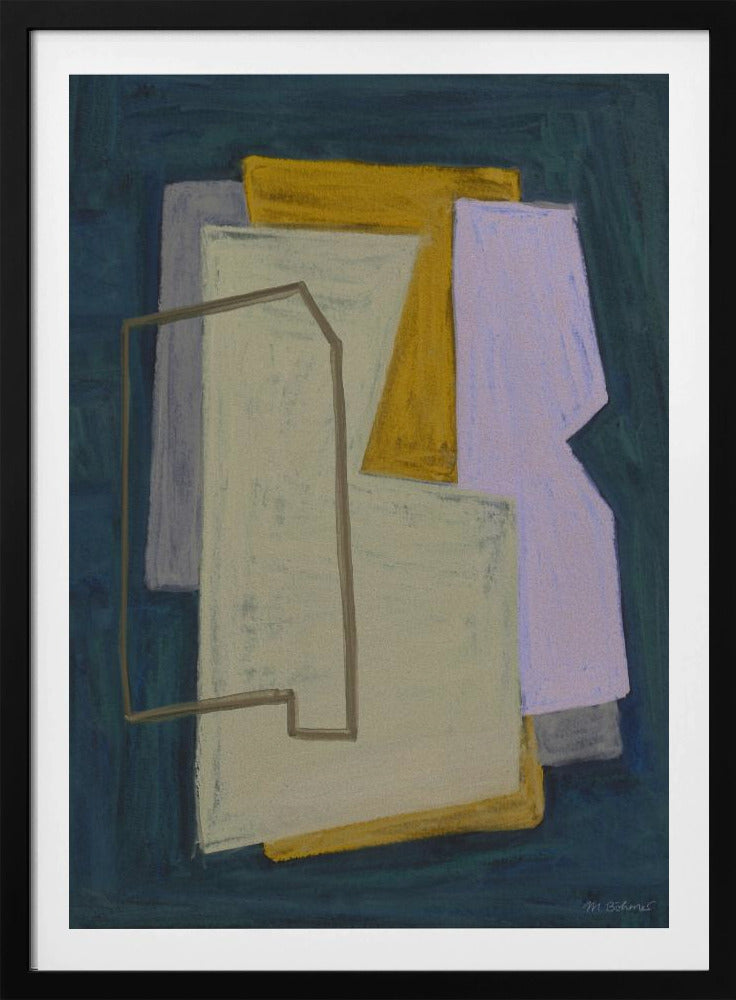 Chalk and Shapes 1 | Poster
