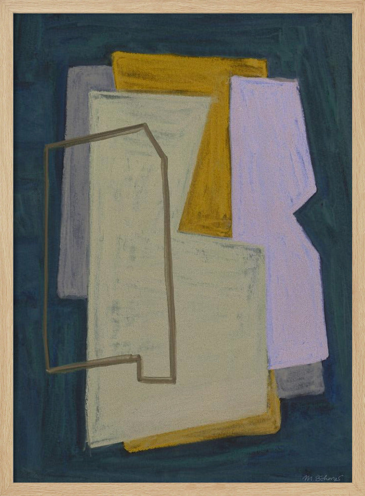 Chalk and Shapes 1 | Poster