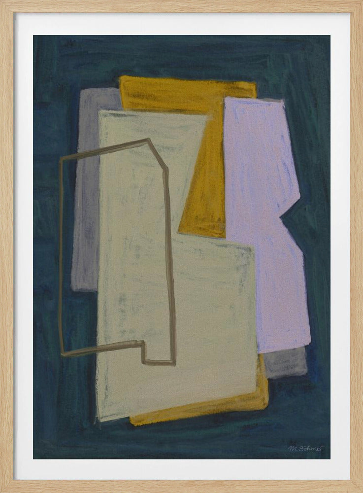 Chalk and Shapes 1 | Poster