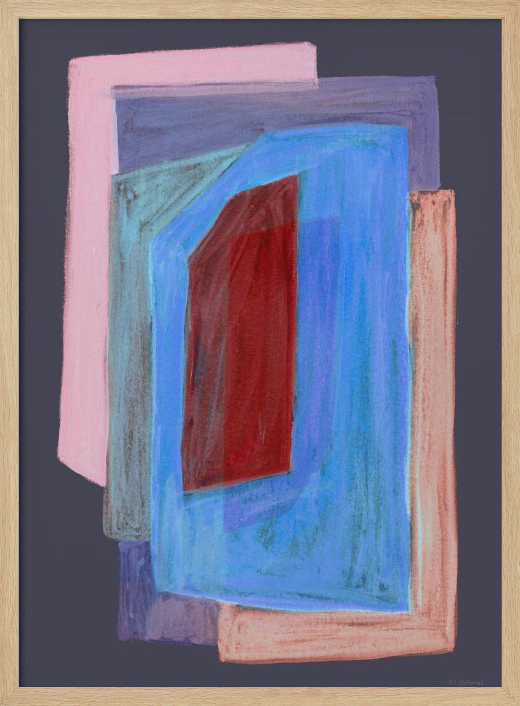 Chalks and Shapes 3 | Poster