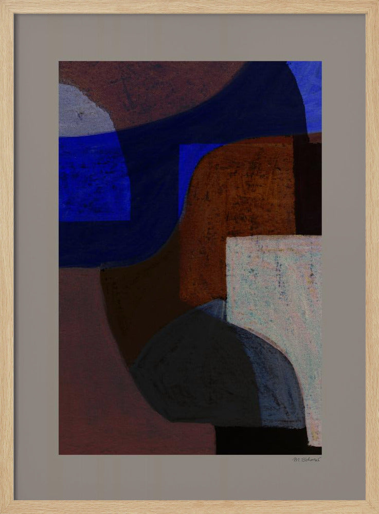 Chalks and Shapes 7 | Poster