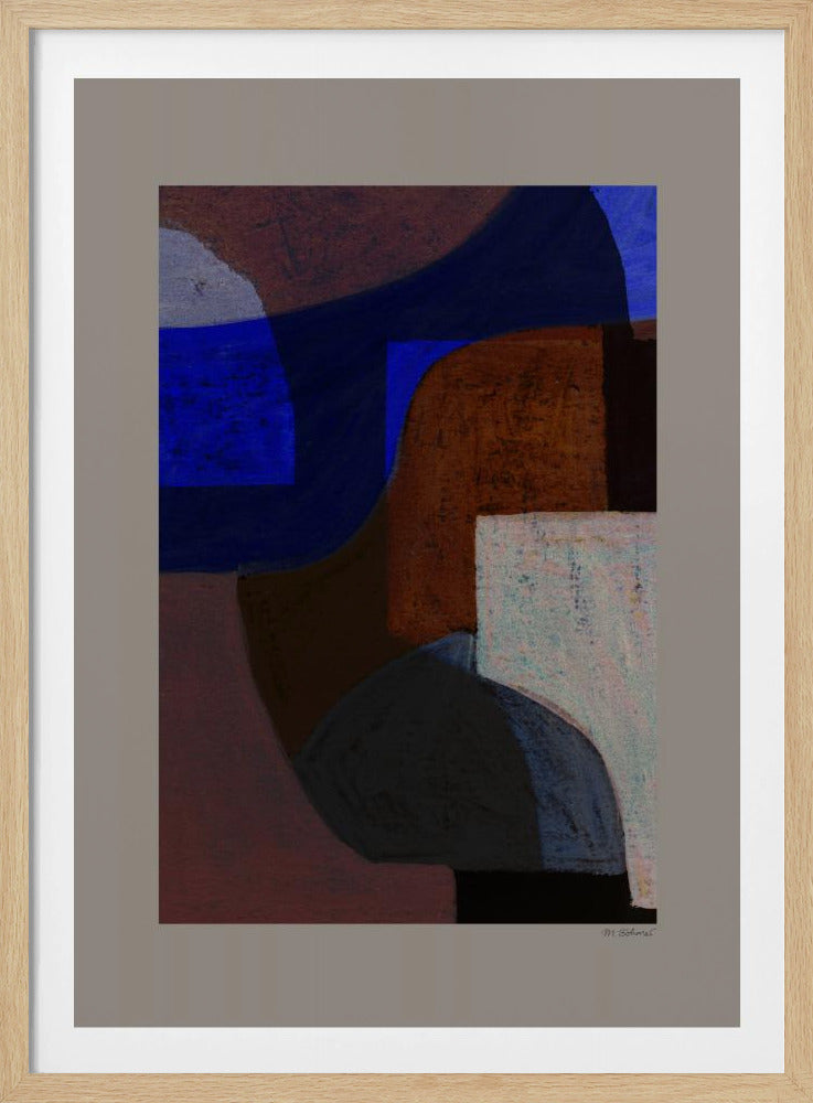Chalks and Shapes 7 | Poster