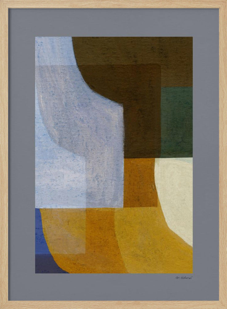 Chalks and Shapes 8 | Poster