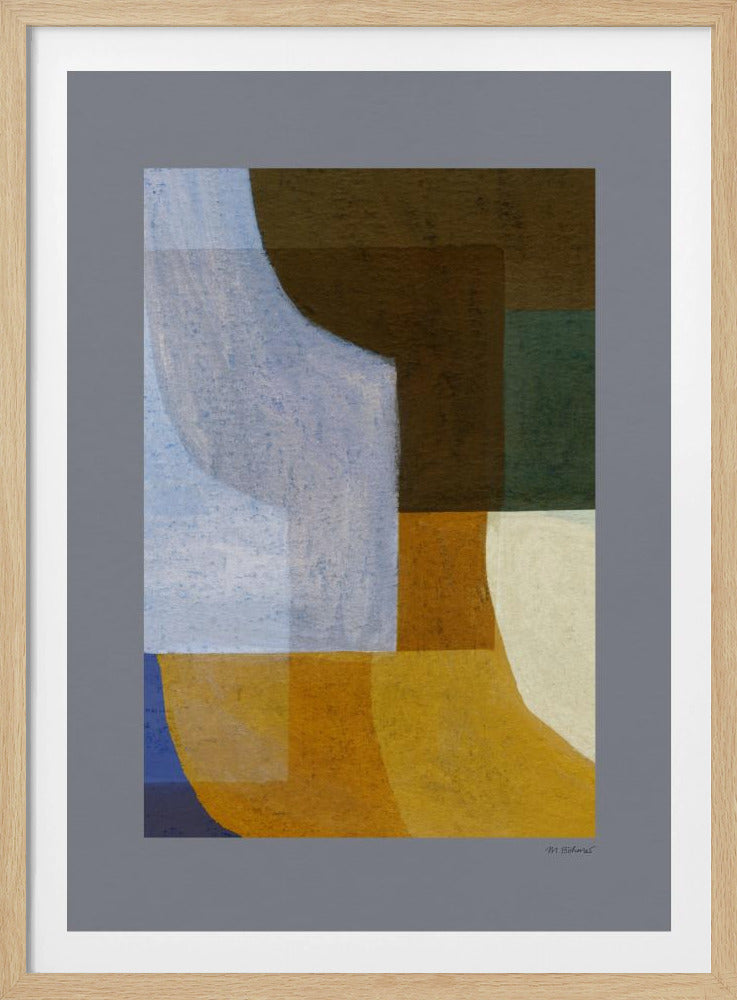 Chalks and Shapes 8 | Poster
